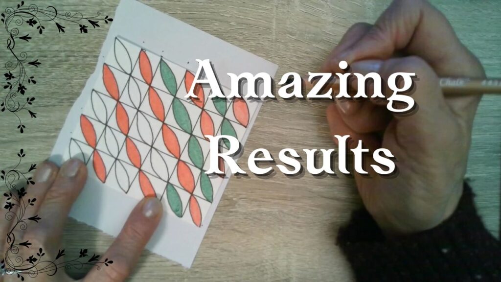 Relaxing With Zentangle | EYE-WA | Step by Step Drawing